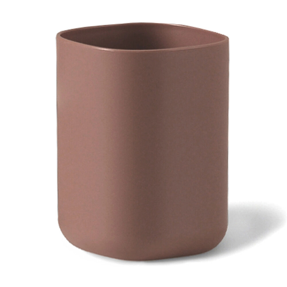 Set accessori bagno 3 pz mocha con vassoio in bambù - Taki