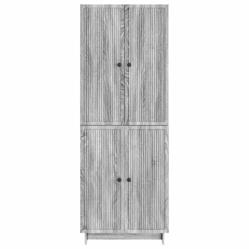 Set di armadi 2 pz Sonoma grigio Legno ingegnerizzato 3416364