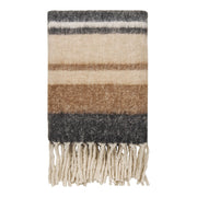 Plaid Carmel, Beige, Lana, 130x1x170 cm