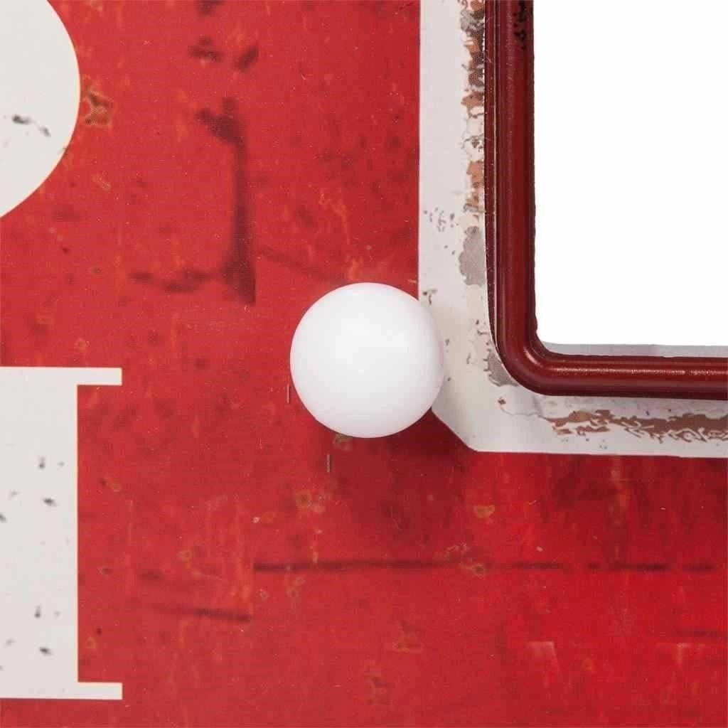 Placca da muro luminosa in plastica rossa 43x64x10h cm