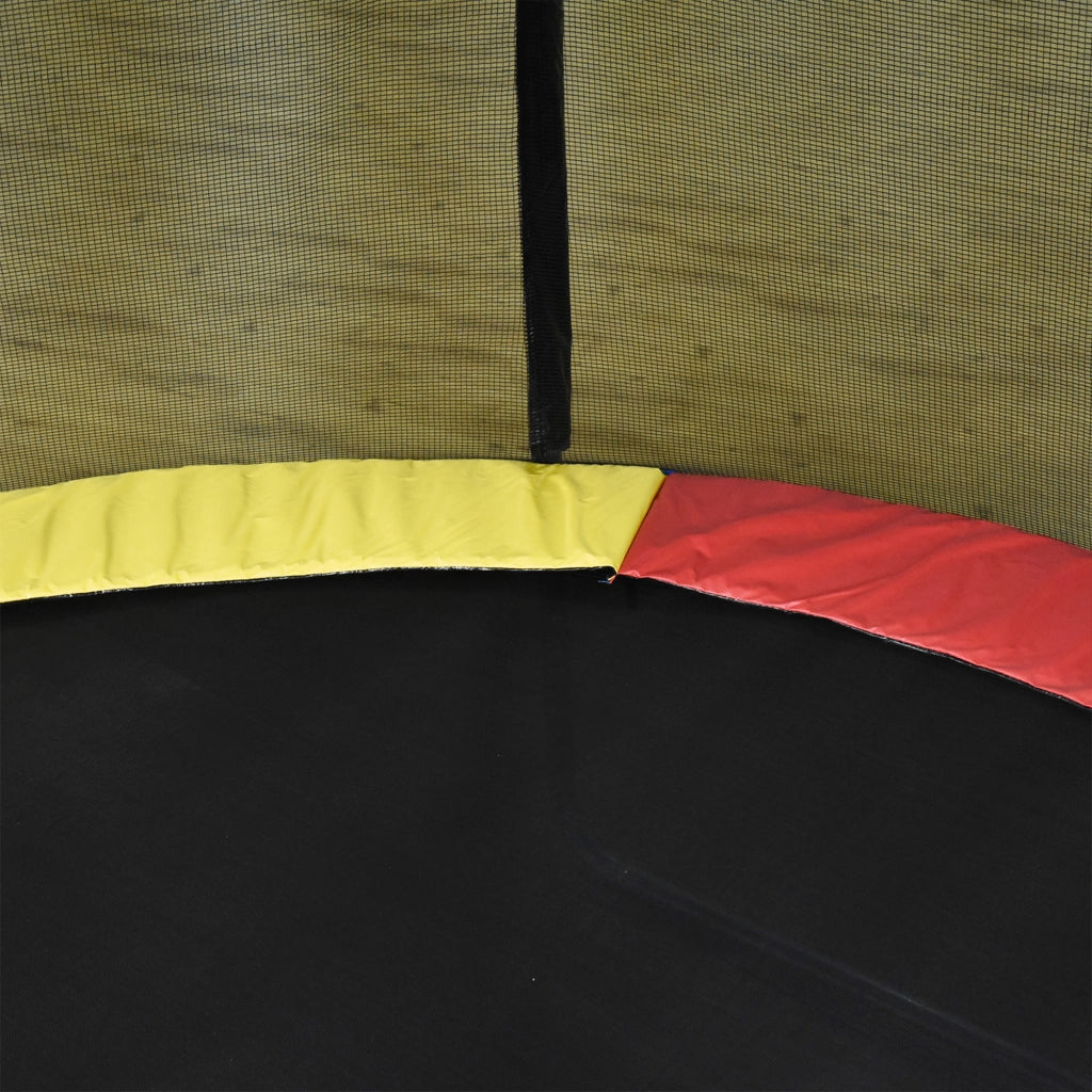 Copertura Imbottita Bordo Trampolino, Protezione per Tappeto Elastico Giaridno in Plastica, ?244cm, Multicolore