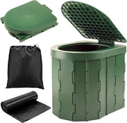 Toilet Portatile per Campeggio - Contenitore di Cassetta di Cottura Raffreddabile per Campeggiatori