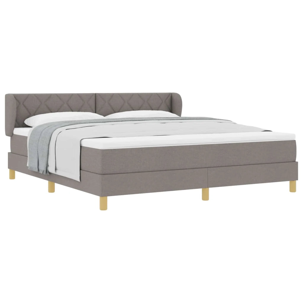 Letto a molle con materasso Talpa 180 x 200 cm Tessuto 3340294