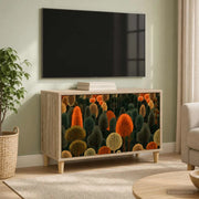 Mobile TV ZAANDAM 69 x 33 x 50 cm Sonoma Legno ingegnerizzato 8007000
