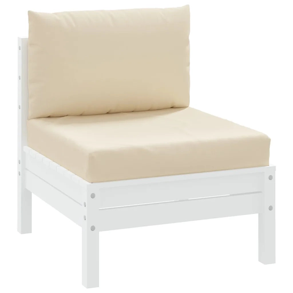 Cuscini per Pallet 2 pz | Cuscini per sedie Beige in Tessuto Oxford