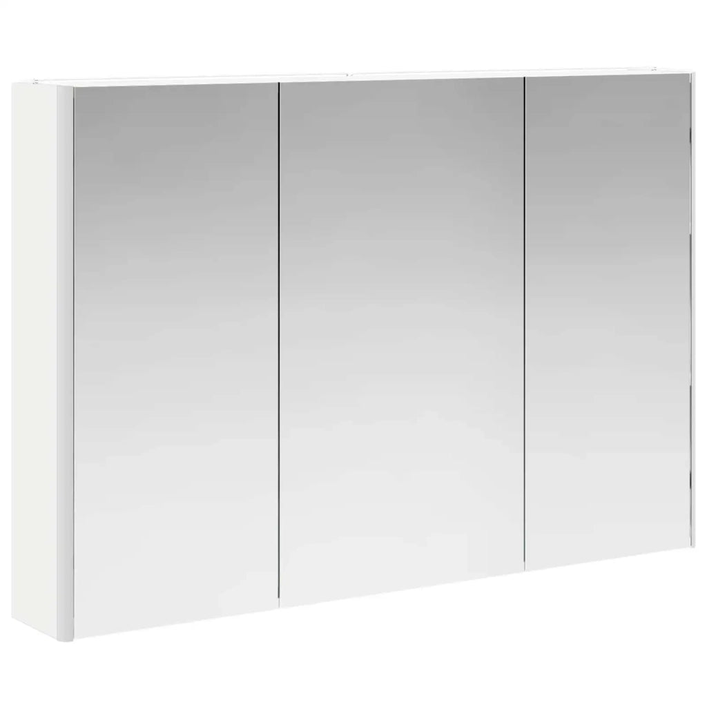 Set di Armadi da Bagno 4 pcs Bianco 103,5 x 15,5 x 70 cm 3406583