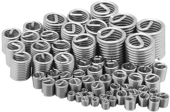 Set di viti e bulloni 60 pezzi - Riparazione set per M3/M4/M5/M6/M8/M10/M12 - Resistente allo sfregio - Anti-sfregamento - Tecnologia di connessione affidabile - Set di viti e bulloni per tubi