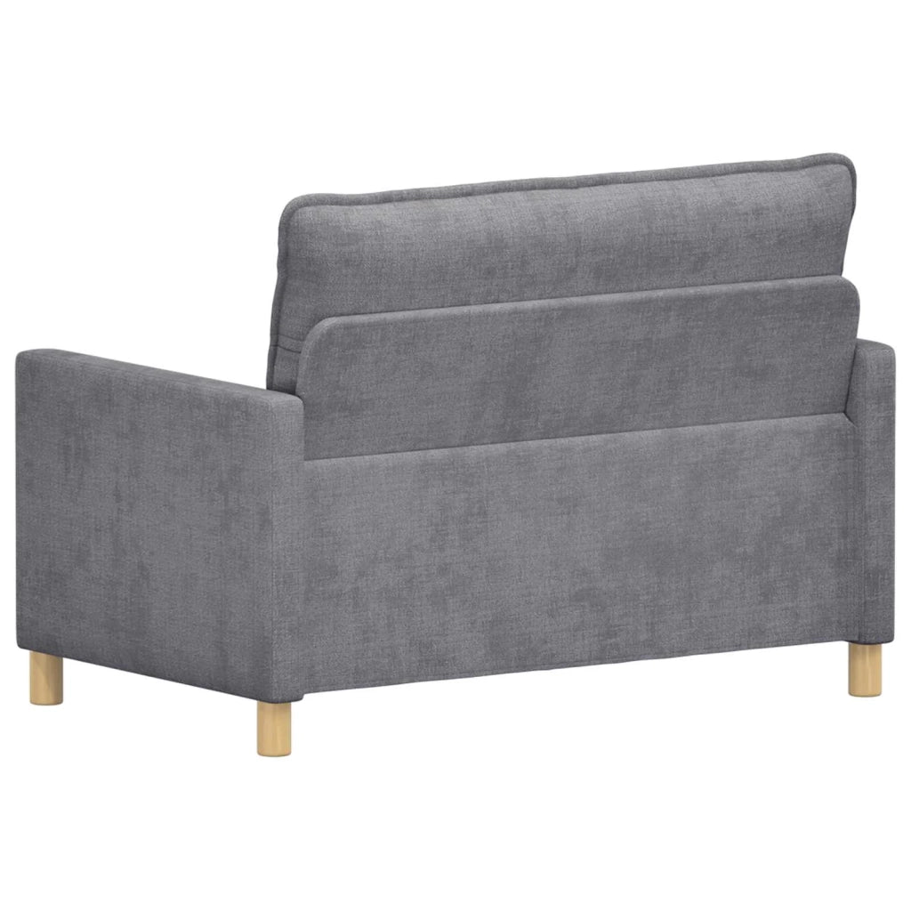 Divano Grigio Chiaro 126 x 81 x 87,5 cm Poliestere