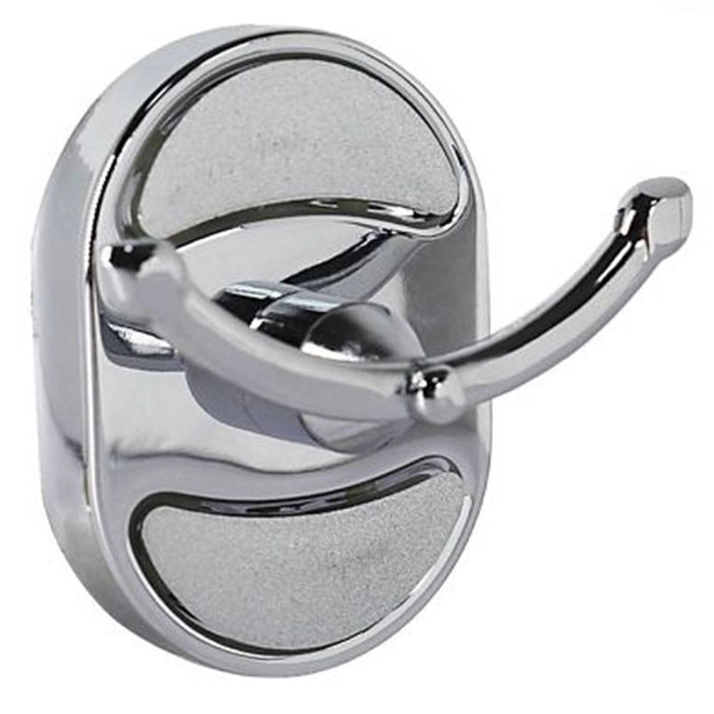 Trade Shop - Appendino Gancio Appendi Porta Asciugamano Doppio Bagno Ovale 7 X 7 Cm 52005 -