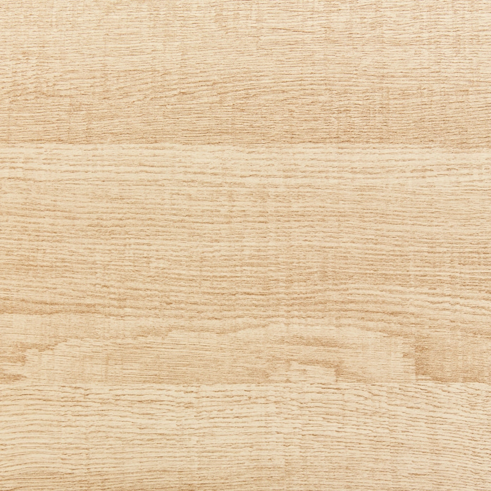 Tavolo da cucina in legno chiaro rettangolare moderno con piano in MDF e gambe in acciaio 180 x 90 cm 4 posti da cucina