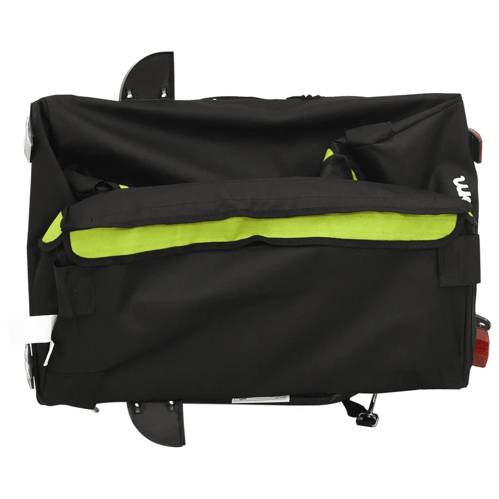 Rimorchio da Bici Nero e Verde 30 kg in Ferro CFW8902619