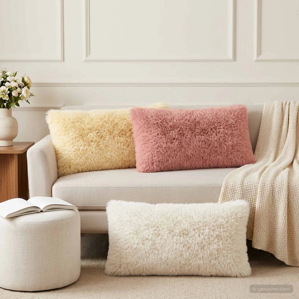 Federa 2 pcs HEERLEN Rosa 40 x 80 cm Fleece PV 910123