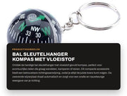Sostituto di Chiave con Forma di Bussola - Riempito con Liquido - Ideale per Escursioni/Campeggio/Viaggi - Buona Leggibilità - Rapida Risposta