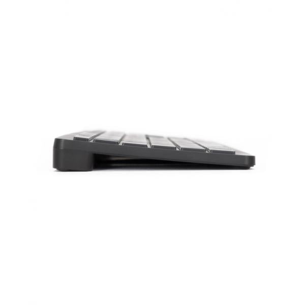 VULTECH TASTIERA MINI, SLIM, WIRELESS E BLUETOOTH, TASTI LOW PROFILE A FORBICE, BATTERIA INTEGRATA R