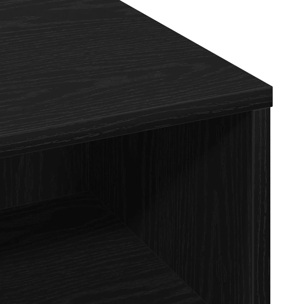Tavolino da salotto Rovere Nero 60 x 60 x 30 cm 862586