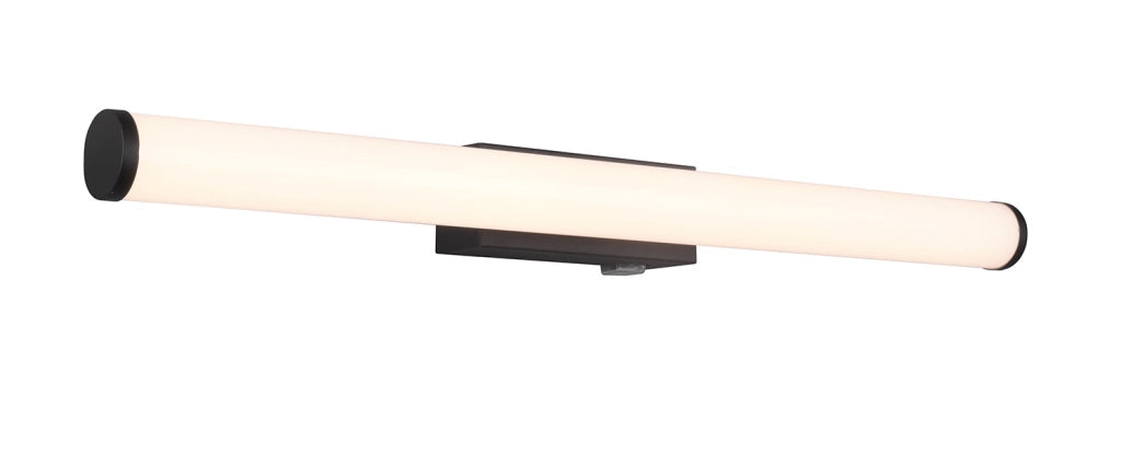 Applique da Interno a LED SMD in Metallo Nero Opaco