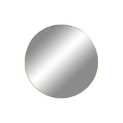 Specchio con Cornice Jersey 4, Argento, Metallo, 40x40x0,5 cm