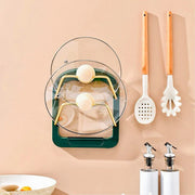 Trade Shop - Supporto Per Coperchio Pentola Mestoli A Parete Utensili Cucina Salvaspazio -
