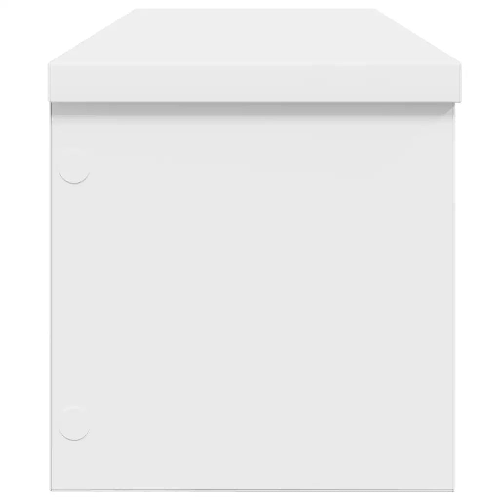 Scaffale da Cucina Impilabile Bianco 60x15x16 cm in Truciolato 860499