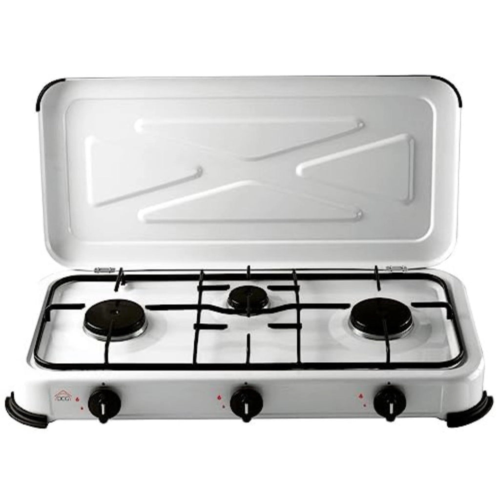DCG FBA-3Y-9NBF-A8KN Fornello 3 fuochi, 1500 W, Bianco