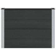 Fioriere | Cassetta per fiori | Letto rialzato da giardino Nero 100 x 30 x 72 cm