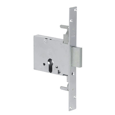 SERRATURA METALLO INFILARE 56016 CISA  B.Q ZINC F.MM 25 F/SAG M4 TRIPL H.MM 82 E.MM 60
