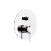 Miscelatore incasso vasca o doccia con deviatore cromato - Serie X Style