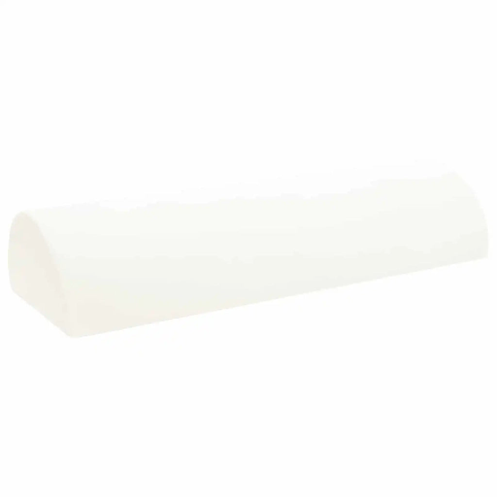 Cuscino per Gambe Grigio 52 x 20 x 11 cm Schiuma Memory