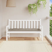 Cuscino per Panca Tortora 150x50x3 cm in Tessuto Oxford 314964