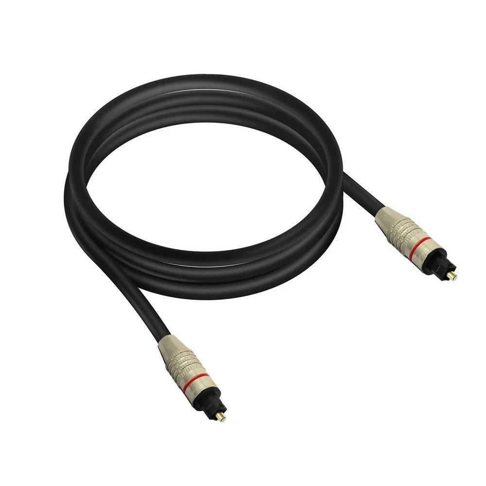 Trade Shop - Cavo Audio Digitale Ottico Fibra Ottica Lunghezza 2 Metri Hi Fi Hdv-3220 -