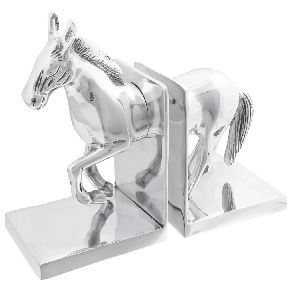 Fermalibri 2 pz Argento 11 x 14 x 25 cm Alluminio CFW2135043
