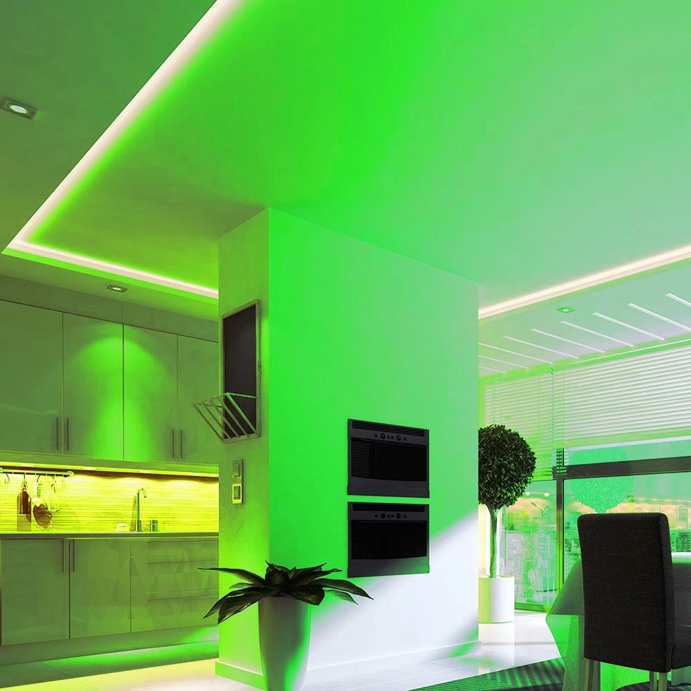 Striscia LED V-TAC SMD3528 5m verde 3,6W/m IP20 12V