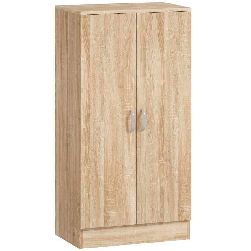 SCARPIERA 55 x 35 x 108 cm Effetto legno naturale con ripiani regolabili