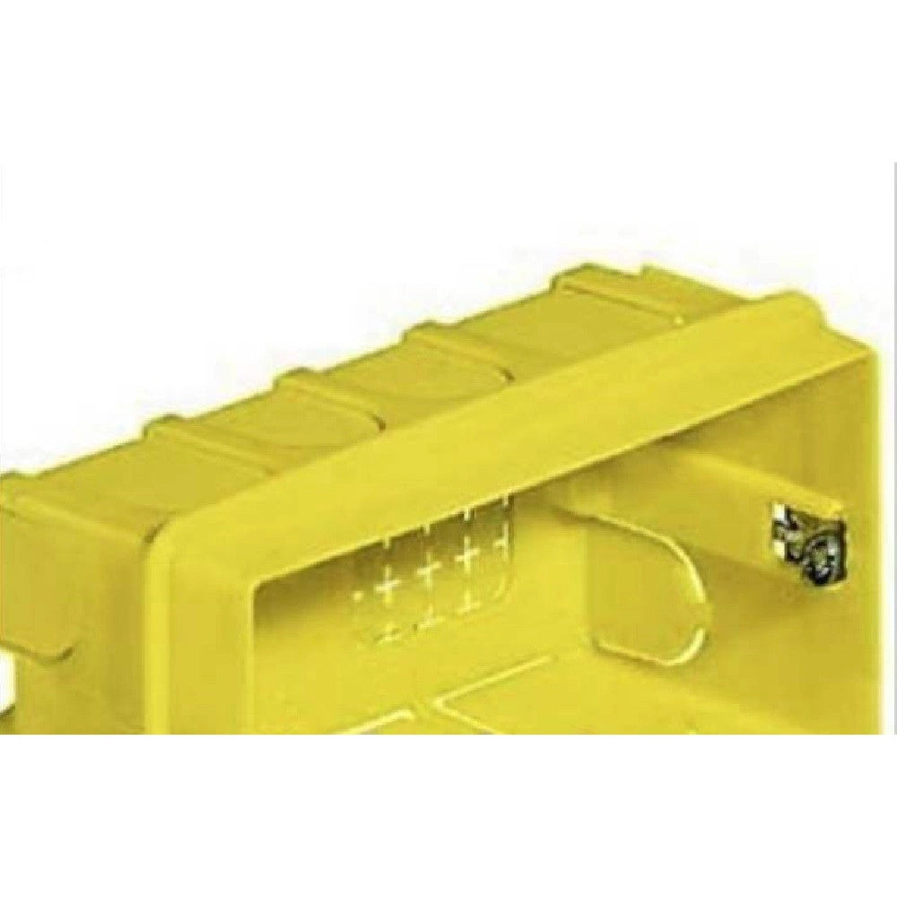 Trade Shop - Scatola Cassetta Di Derivazione Combinata Da Incasso Muro 4 Posti Fg10004 -