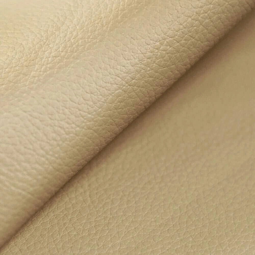 Tessuto Ecopelle Idrorepellente 140x380 cm Pelle Sintetica Morbida Rivestimento Beige