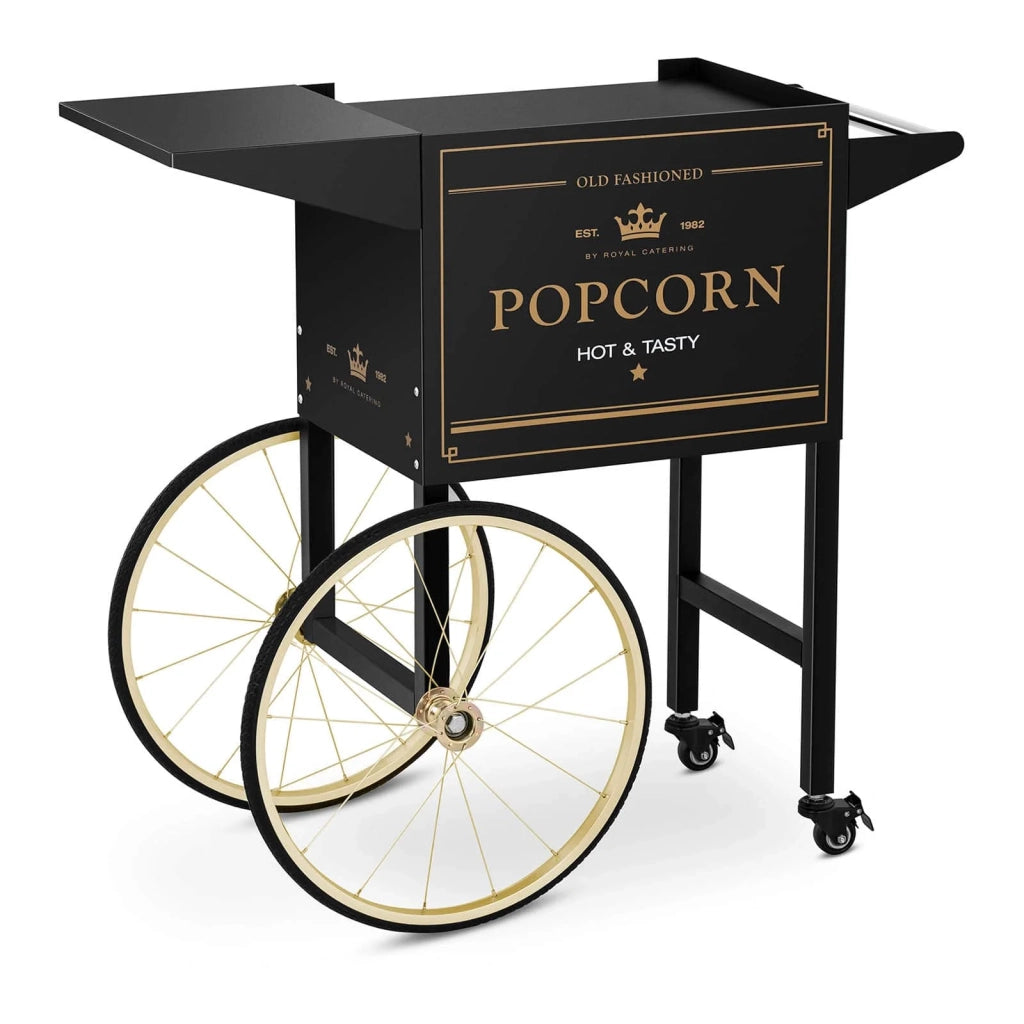 Carrello per popcorn nero e oro 14_0004912