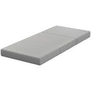 Materasso pieghevole in schiuma bianco 200x90 cm