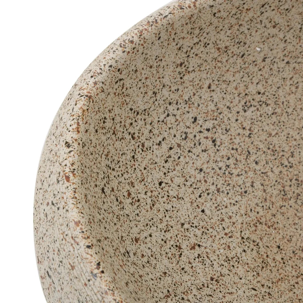 Lavabo da Appoggio Sabbia Ovale 59x40x15 cm Ceramica 155078