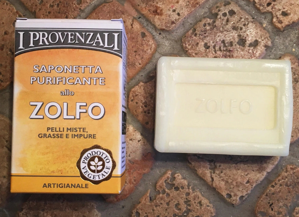 I PROVENZALI SAPONETTA PURIFICANTE ALLO ZOLFO 100GR PELLI MISTE GRASSE E IMPURE