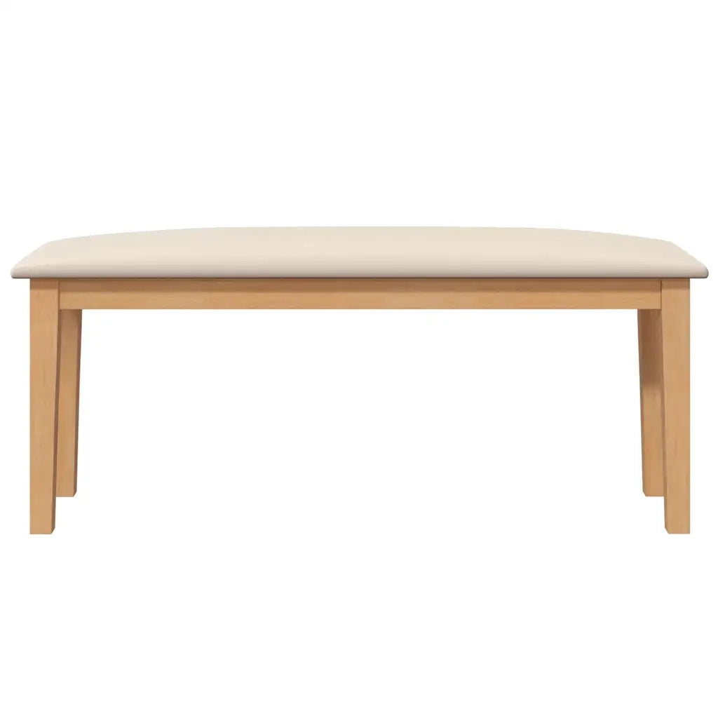 Panca 110 cm in Legno Massello di Hevea 4102603