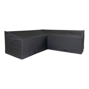 Fodera Protettiva per Arredo da Esterno Luxury, Nero, Poliestere, 100x252x90 cm