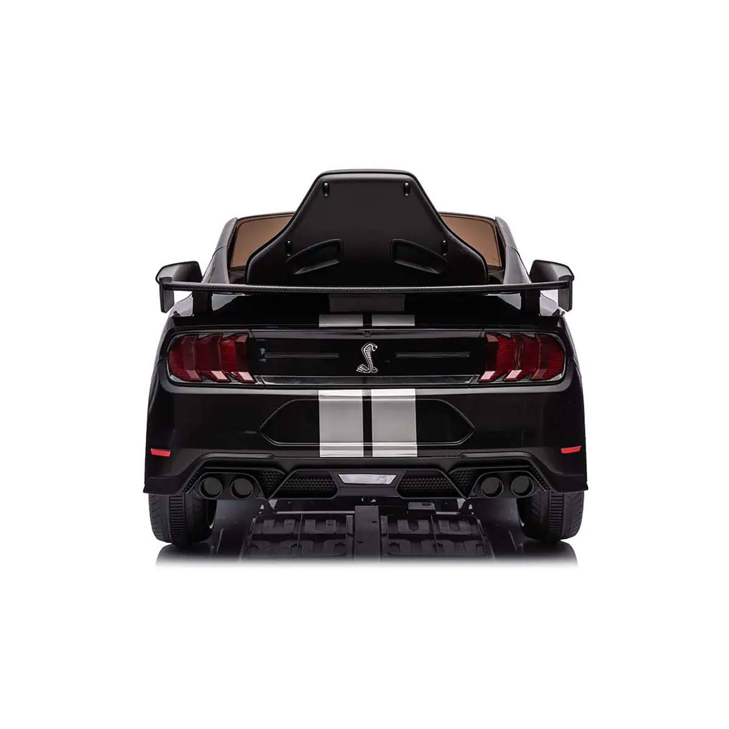 Macchina Elettrica per Bambini Licenza Ufficiale Ford Mustang Shelby Telecomandata 10,8V 3,1Ah Nero