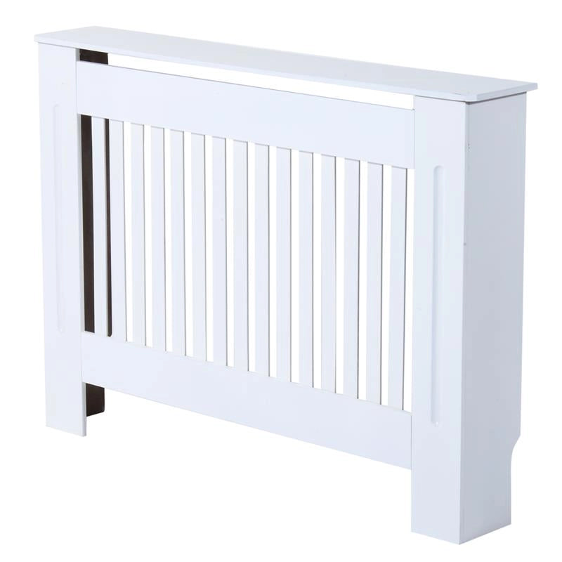 COPRITERMOSIFONE IN LEGNO MDF BIANCO, 112X19X81CM