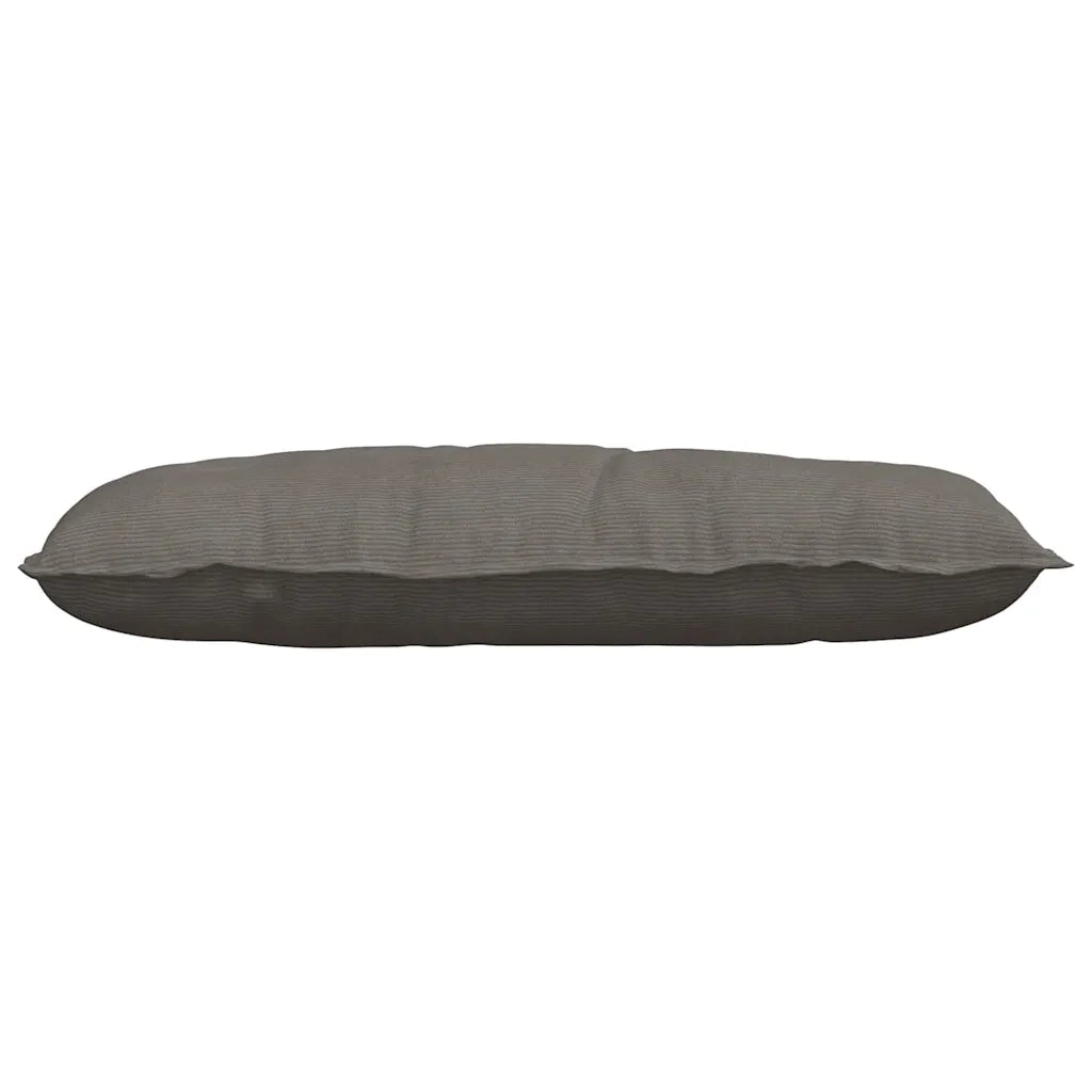 Cuscino per Schiena Grigio chiaro 100 x 50 cm Tessuto in Cords