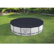 Trade Shop - Telo Di Copertura Per Piscina Fuori Terra Da 457 Cm Con Fori Di Drenaggio 58038 -