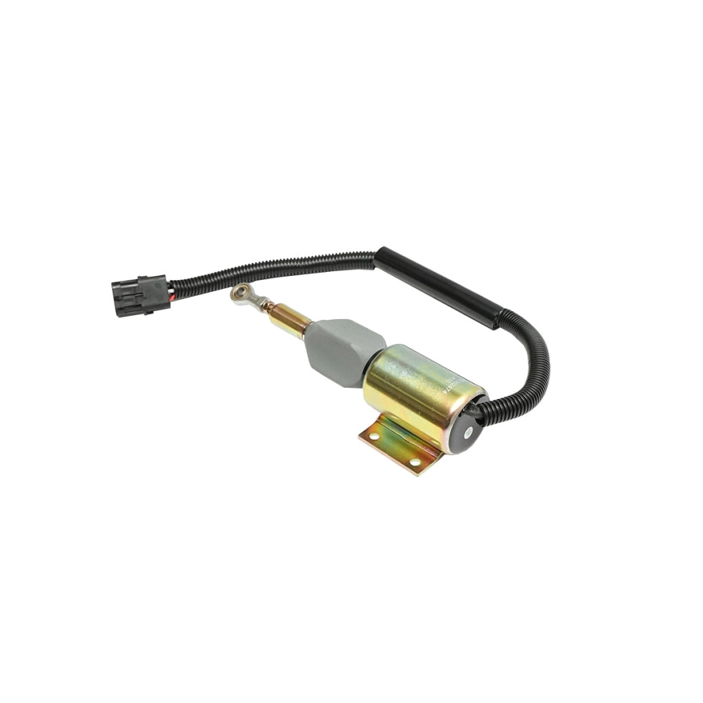 Elettrovalvola di spegnimento pompa iniezione 24V per John Deere, codici OEM RE502474, RE516083