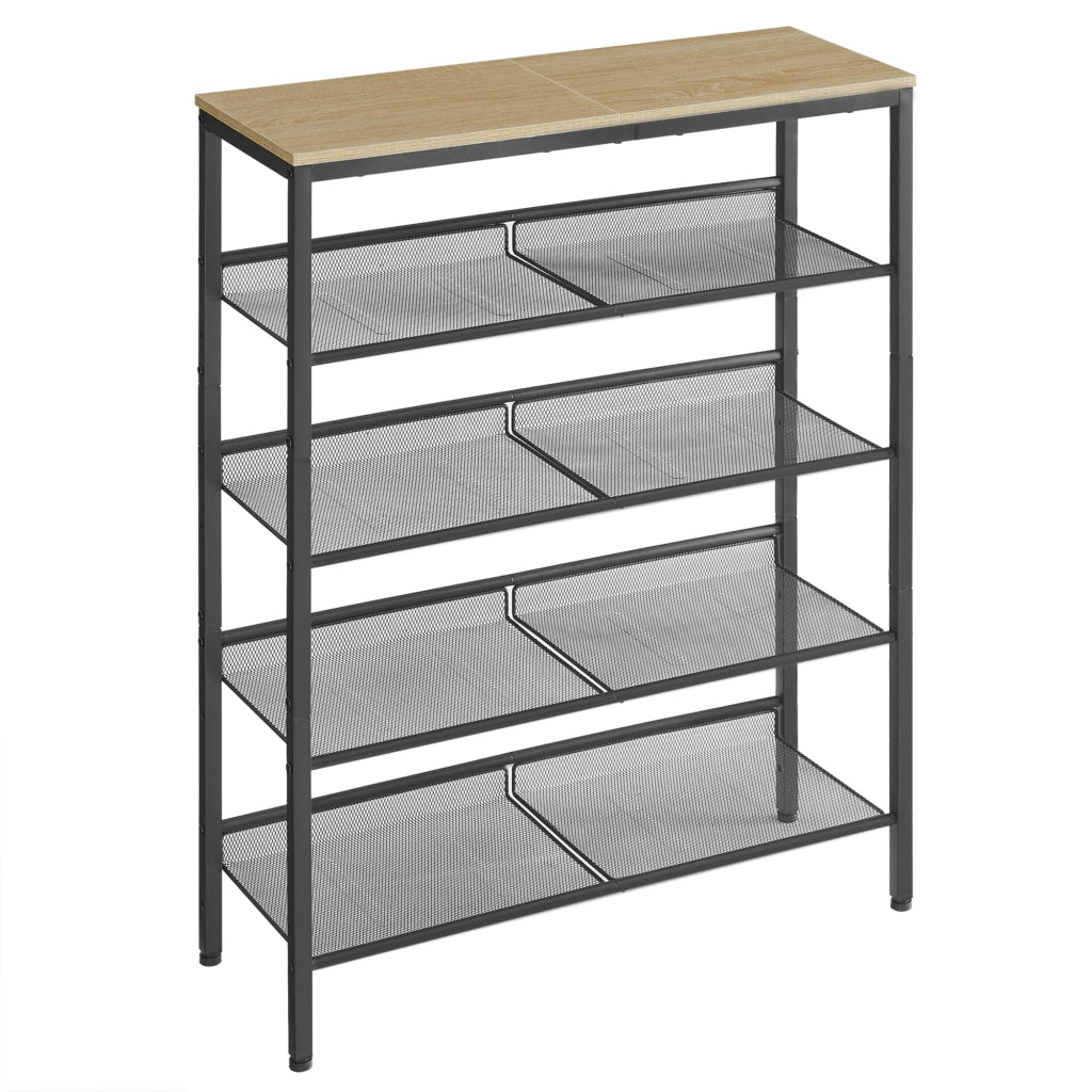 Scarpiera Valora Sonoma Steel Scarpiera nera x4
