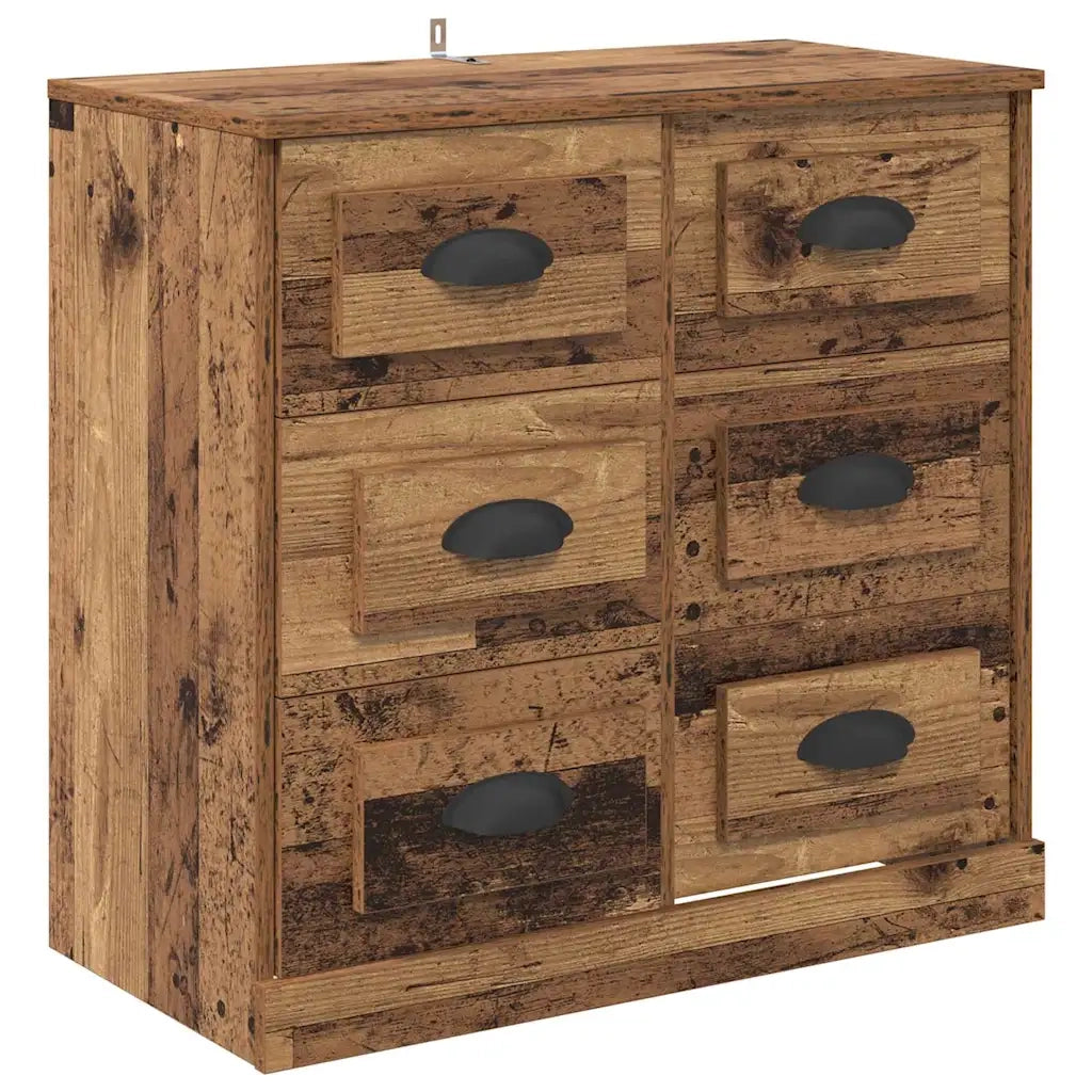 Credenza-Buffet-Armadio da cucina Legno vecchio 70 x 35,5 x 67,5 cm Legno multistrato 816003
