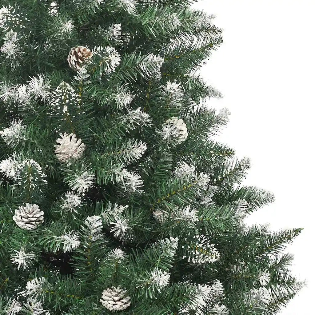 Albero di Natale artificiale con 300 LED Verde 210 cm 3395252