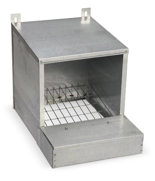 Nido per Gallina Ovaiola in Lamiera 30x34x47 cm Rocila